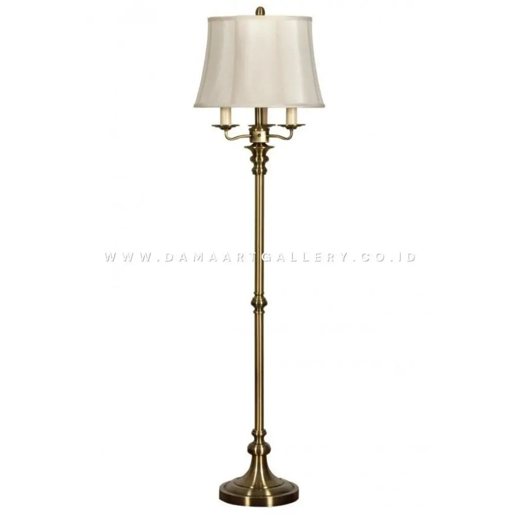Lampu Standing Klasik Kuningan